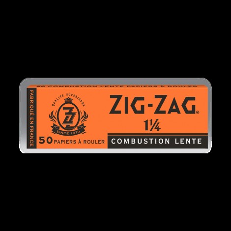 Zig-Zag | Orange Slow Burning 1 1/4"