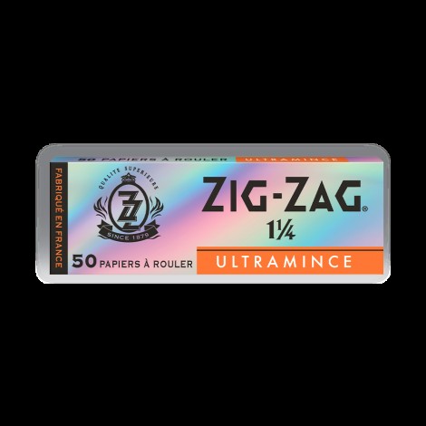 Zig-Zag | Silver Ultra Thin 1 1/4"