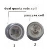 Pluto Fireplace Dry Herb and Wax-Oil Replacement Coils
