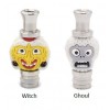 [Clearance] Spooky Satinless-Plastic Hybrid Drip Tips