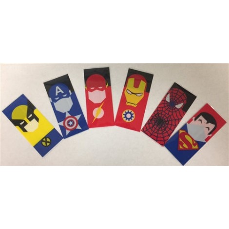 (Clearance) Super Hero 18650 Battery Wrapper