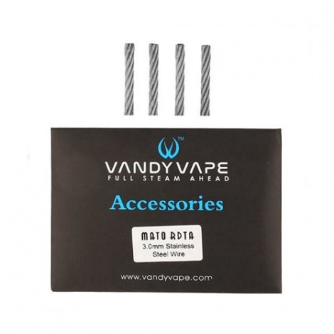 Vandy Vape Mato RDTA Replacement Steel Wire 4Pcs-Pack