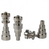 10mm& 14mm&19mm 6 IN 1 domeless titanium nail, with male and female joint Dry Herb-Wax