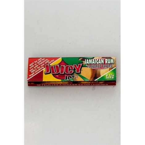 Juicy Jays 1 1-4 Jamaican Rum flavoured papers