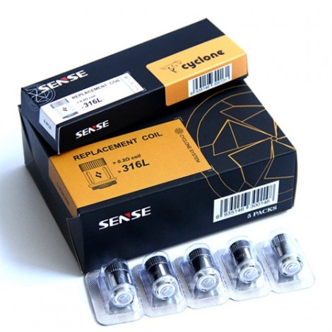 [Clearance] Sense Cyclone Sub-ohm Replacement Coil - 316L 5Pcs