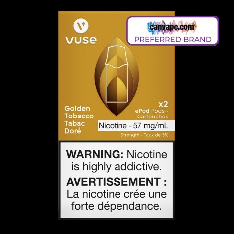 Vuse - Vype Golden Tobacco ePod Replacement Pods