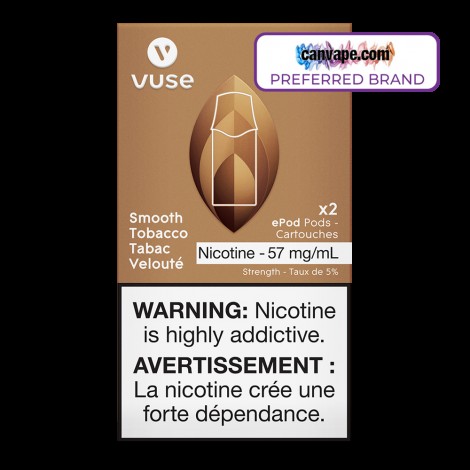 Vuse - Vype Smooth Tobacco ePod Replacement Pods